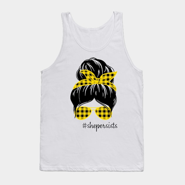 She Persists Tank Top by SpeakLifeHQ